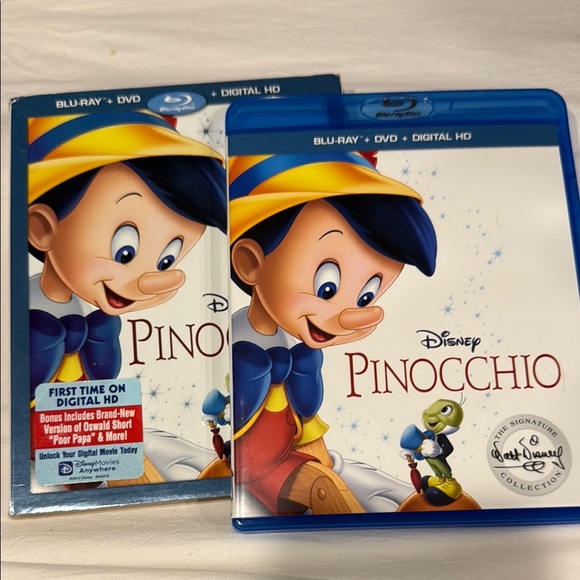 7 MOVIES/50$ Disney Pinocchio Blu-ray Set - Picture 1 of 5
